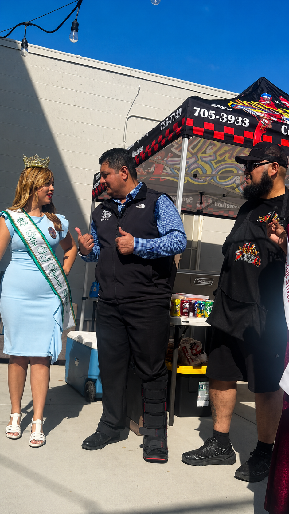 What Up Dogz team connecting with the local community at an event